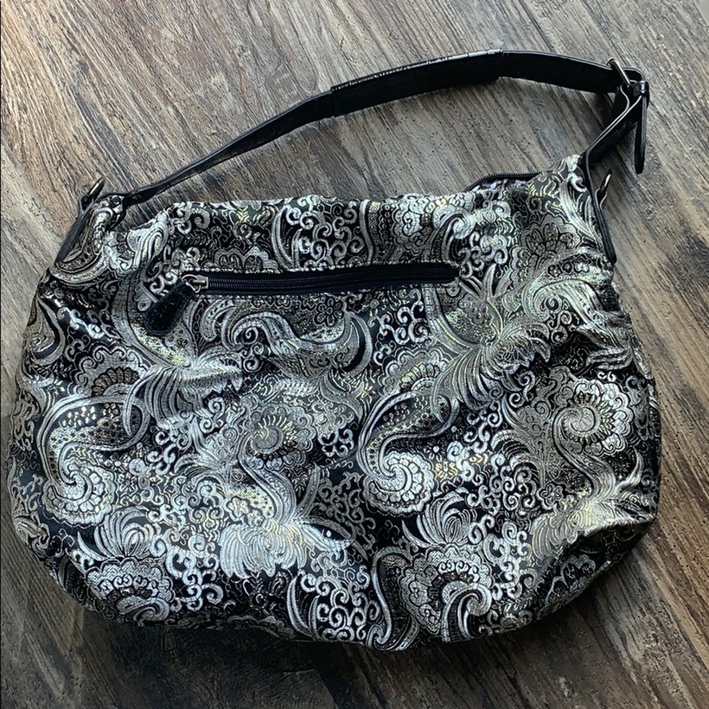 Black and silver Shoulder bag